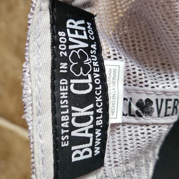 Black Clover Live Lucky ball cap black and gray - Picture 7 of 12